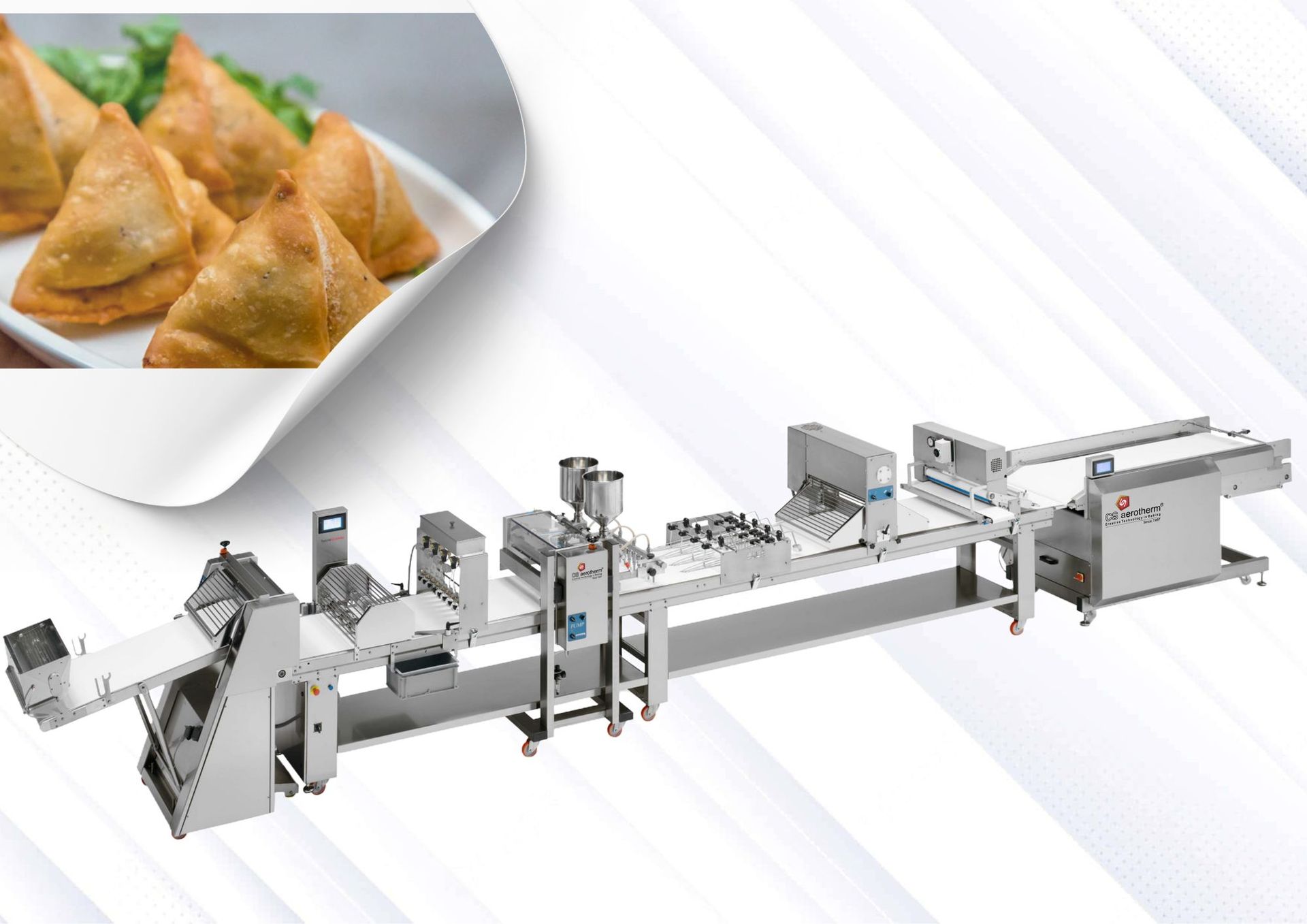 Automated Samosa Line | csaerotherm