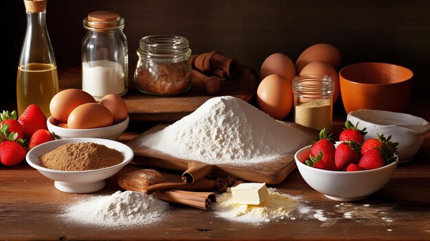 "Perfect Baking Ingredients"